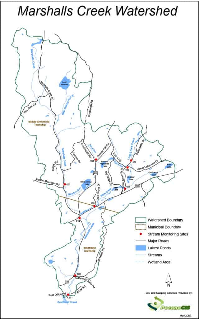 Marshalls Creek Subwatershed Brodhead Watershed Association